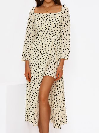 Long Sleeve Swing Sweet Dress