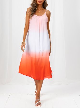 V Neck Casual Cold Shoulder Dress