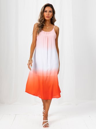 V Neck Casual Cold Shoulder Dress