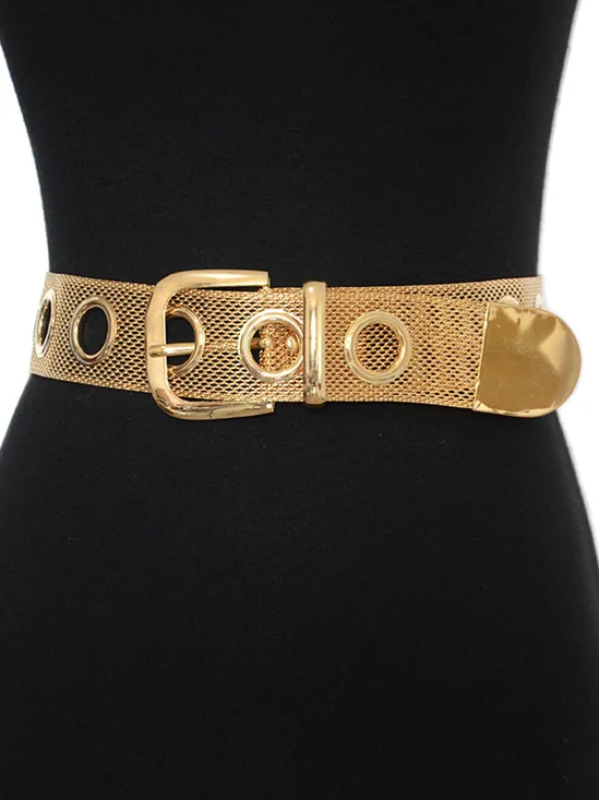 Fashionable Hollow Out Metal Belt