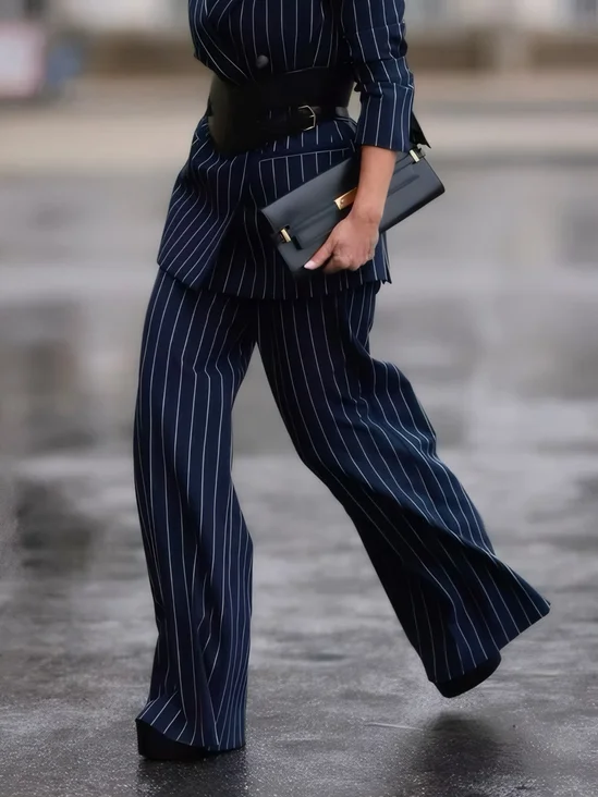 Urban Striped Loose Fashion Pants