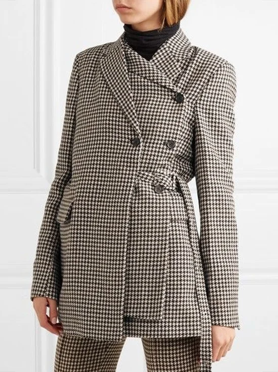 Regular Fit Urban Houndstooth Blazer