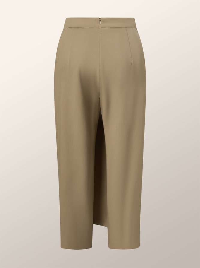 Plain Regular Fit Urban Fashion Long Pants