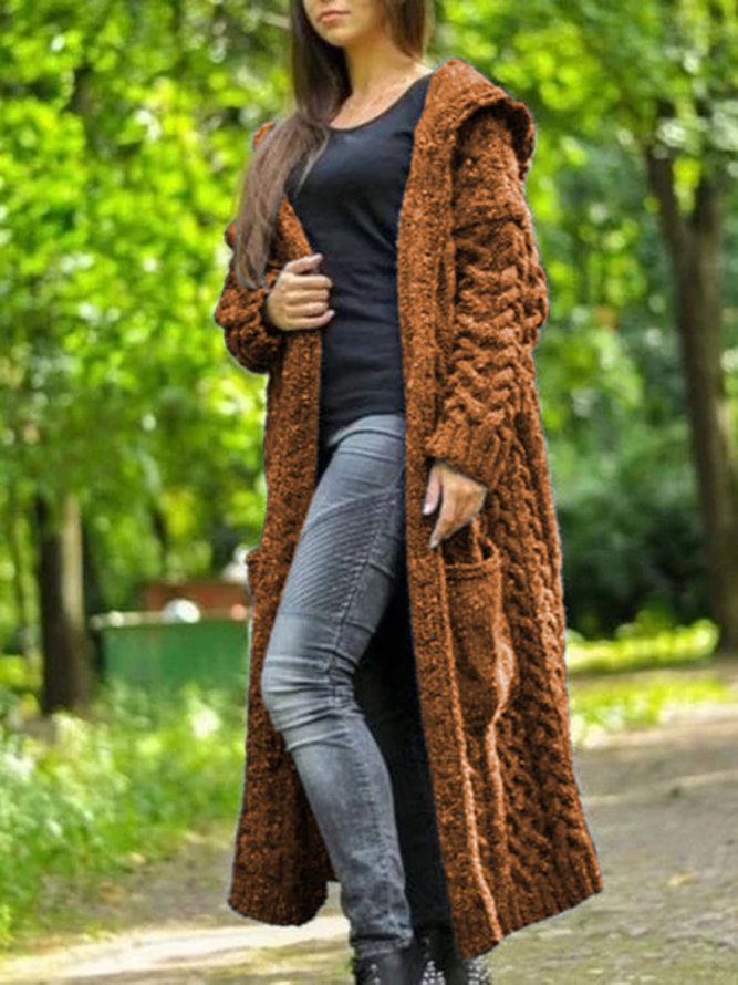 Knitted Casual Outerwear