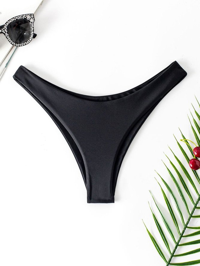 Three-piece Black Sexy Bikini Swimsuit | stylewe