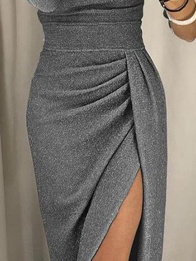 Elegant Solid Skirt