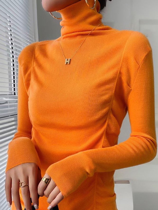 Turtleneck Regular Fit Long sleeve Sweater