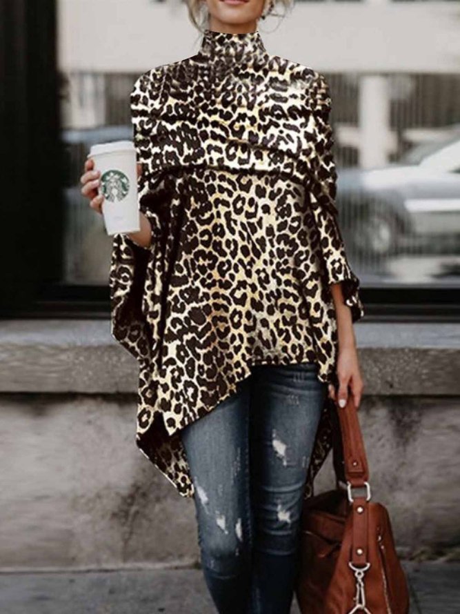 Daily Long sleeve Urban Leopard Regular Fit T-Shirt