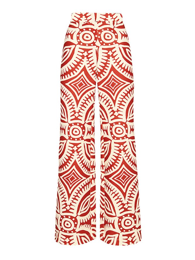 Vacation Abstract Printing One Shoulder One Piece With Cover Up