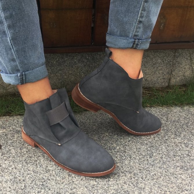 Fall Leather Boots