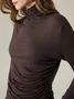 Plain Urban Tight Long Sleeve T-Shirt