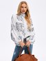 Women Letter Elegant Autumn Mid-weight Daily Polyester fibre SWChic Long sleeve H-Line Blouse