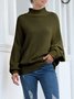 Long Sleeve Casual Knitted Sweater