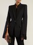 Elegant Long Sleeve Outerwear Suit