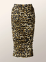 Skinny Leopard Lady Skirt