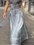 Urban Loose Maxi Skirt