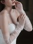 Elegant Imitation Pearl Mesh Bridal Arm Sleeves Gloves