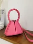 Novelty Braided Handle Bag Crossbody Bag