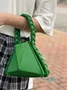 Novelty Braided Handle Bag Crossbody Bag