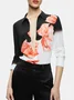 Urban Chic Floral Print Shirt