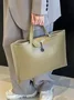 Large Capacity Briefcase Clutch Commuting Computer Bag