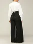 Urban Pockets Cross Fashion Wide Leg Pants