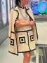 Urban Faux Leather Color Block Coat