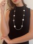 Daily Elegant Plain Chain Necklaces