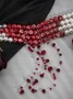 Elegant Acrylic Pearl Chain Necklaces