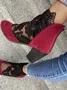 Suede Autumn Lace Fashion Boots