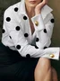 Regular Fit Urban Polka Dots Buttoned Shirt