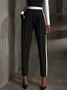 Regular Fit Color Block Urban Long Pants