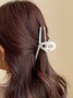 Acetate hair clip headgear shark clip