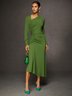 Urban Ruched Long Sleeve Dress