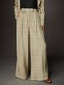 Casual Linen Wide Leg Pants