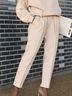 Autumn H-Line Casual Regular Fit Fashion Micro-Elasticity Daily Pants