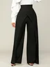 Urban Pockets Cross Fashion Wide Leg Pants